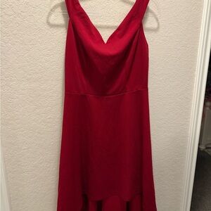 Dress Tells Elegant Red Sleeveless Dress Size XL